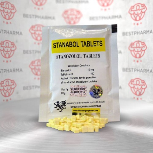 Stanabol / 100tab 10mg - British Dragon (б)