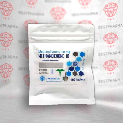 Methandienone 10 / 100tab 10mg/tab - Ice Pharmaceuticals (a)